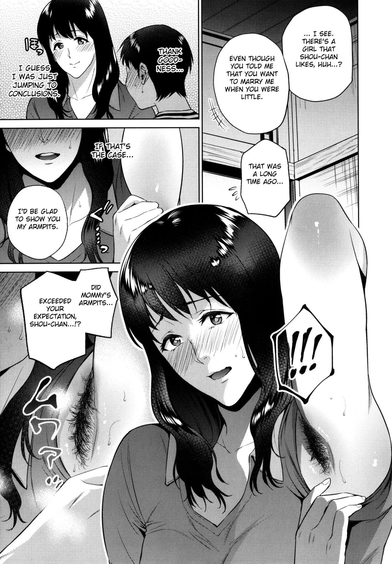 Hentai Manga Comic-Honey Mother And Child Immoral-Read-175